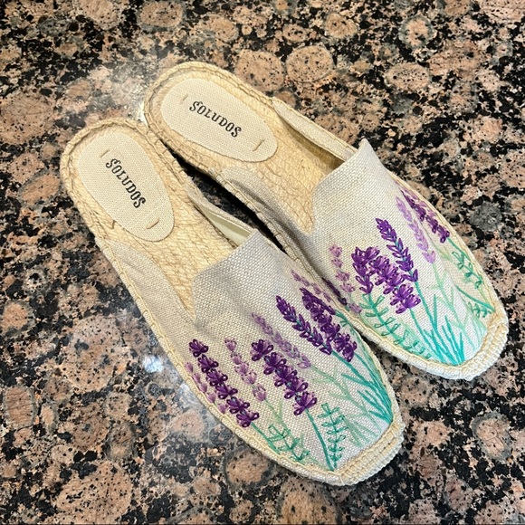 Soludos Shoes - Soludos Lavender Fields Mules